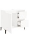 Bathroom Cabinet White 65x33x60 cm Engineered Wood - 5