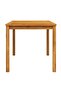 Garden Table 140x80x74 cm Solid Acacia Wood - 2
