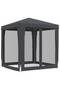 Party Tent with 4 Mesh Sidewalls Anthracite 2x2 m HDPE - 4