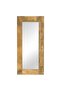 Mirror Solid Mango Wood 50x110 cm