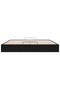 Ottoman Bed Frame No Mattress Black 180x200 cm Super King Velvet - 6