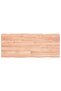 Table Top Light Brown 120x50x(2-4)cm Treated Solid Wood Live Edge