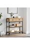 Console Table Sonoma Oak 72.5x25x75 cm Engineered Wood
