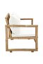 2 Seater Garden Sofa with Cushions Bamboo - 2