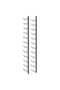 Wall-mounted Wine Rack for 24 Bottles Black Iron - 6