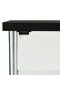 Storage Cabinet Tempered Glass Black - 4