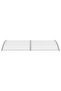Door Canopy Grey and Transparent 200x75 cm PC - 2