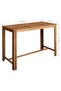 Bar Table and Chair Set 7 Pieces Solid Acacia Wood - 3