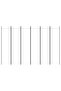 6-Panel Room Divider White 300x200 cm Fabric - 2