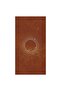 Garden Wall Decoration 105x55 cm Corten Steel Sun Design - 4