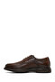Men's Brown Leather Casual Shoes 25Wfd678218 - 2