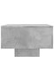 Coffee Table Concrete Grey 100x49.5x31 cm Engineered Wood - 4