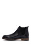Men's Black Leather Chelsea Boots 25Wfd6719Ft - 3