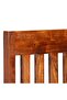 Dining Chairs 2 pcs Solid Wood with Honey Finish Modern - 2