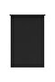 Desk Black 100x50x76 cm Engineered Wood - 4