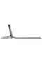 Folding Beach Mats 2 pcs Steel and Fabric Grey - 2
