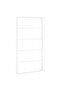 Towel Rack White 60x10x116 cm Steel - 2