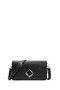 Women's Black Long Strap Shoulder Bag 25Abd280218