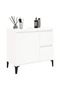 Bathroom Cabinet White 65x33x60 cm Engineered Wood - 4