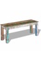 Bench Solid Reclaimed Wood 110x35x45 cm - 5