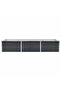 Garden Raised Bed Anthracite 240x80x45 cm Galvanised Steel - 2