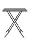 3 Piece Garden Dining Set Expanded Metal Mesh Anthracite - 4