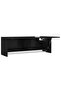 Wardrobe Black 100x32.5x35 cm Engineered Wood - 2