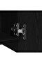 Bathroom Mirror Cabinet with Door Black Oak 62.5 x 20.5 x 64 cm - 8