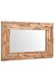 Decorative Mirror Teak 90x60 cm Rectangular - 5