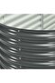Garden Raised Bed 240x80x81 cm Galvanised Steel Grey - 8