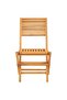 Folding Garden Chairs 2 pcs 47x62x90 cm Solid Wood Teak - 2