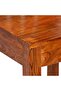 Dining Chairs 2 pcs Solid Wood with Honey Finish Modern - 5