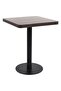 Bistro Table Dark Brown 60X60 cm MDF