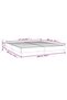 Box Spring Bed Frame Cream 180x200 cm Super King Fabric - 3