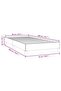 Bed Frame without Mattress Dark Grey 90x200 cm Velvet - 3