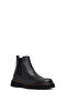 Men's Black Leather Chelsea Boots 25Wfd620618 - 8