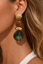 Natural Stone Look Vintage Earrings - 2