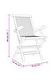 5 Piece Garden Dining Set Grey Solid Wood Teak - 3