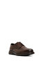 Men's Brown Leather Casual Shoes 25Wfd678218 - 6