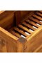 Garden Raised Bed Acacia Wood 100x30x25 cm - 6