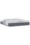 Ottoman Bed Frame No Mattress Dark Grey 180x200 cm Super King Velvet - 4
