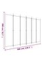 6-Panel Room Divider White 300x200 cm Fabric - 3
