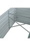 Garden Raised Bed Galvanised Steel 240x80x77 cm Green - 5