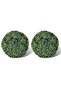 Boxwood Ball Artificial Leaf Topiary Ball 27 cm 2 pcs
