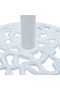 Umbrella Base White 12 kg 48 cm Cast Iron - 5