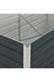 Raised Garden Bed Anthracite 160x80x77 cm Galvanised Steel - 5