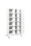 Locker Cabinet with 18 Compartments Metal 90x40x180 cm - 2