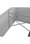 Garden Raised Bed Anthracite 240x80x77 cm Galvanised Steel - 6