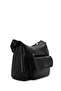 Women's Black Long Strap Crossbody Bag 25Abd2103Ft - 5