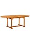 7 Piece Outdoor Dining Set Solid Acacia Wood - 8
